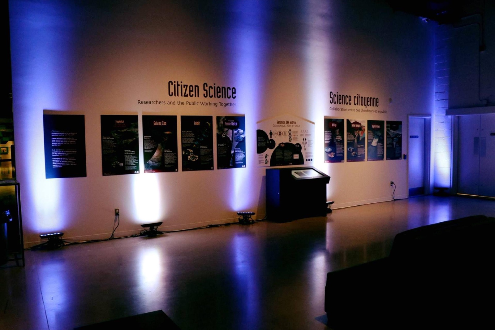 Phylo - Ottawa Science Museum Display