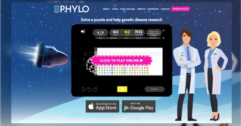 Phylo: DNA Puzzle Game Harnessing Human Pattern Recognition for Genetic Sequencing